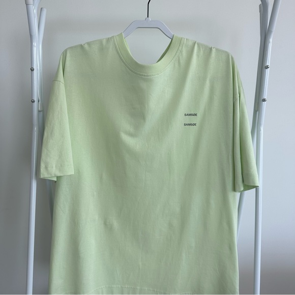 NWT Samsoe Samsoe T-shirt in Mint - Picture 2 of 5